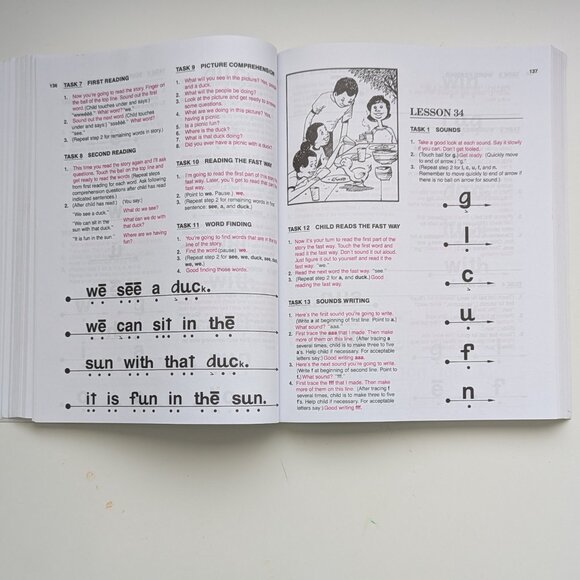 Teach Your Child to Read in 100 Easy Lessons Book – Engelmann - Picture 3 of 4